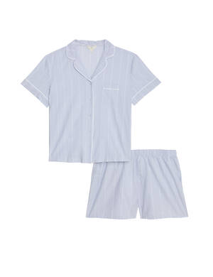 marksandspencer_SS24_Sleepwear_T37_1466J_kratke pyzamo s prouzkem_modra_899Kc.jpg